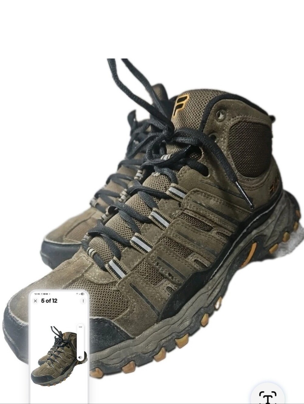 Fila Country TG EVO MID 1JM00826-248 Sz:8.5 Men Shoe Trail Run Gorp Street(7C